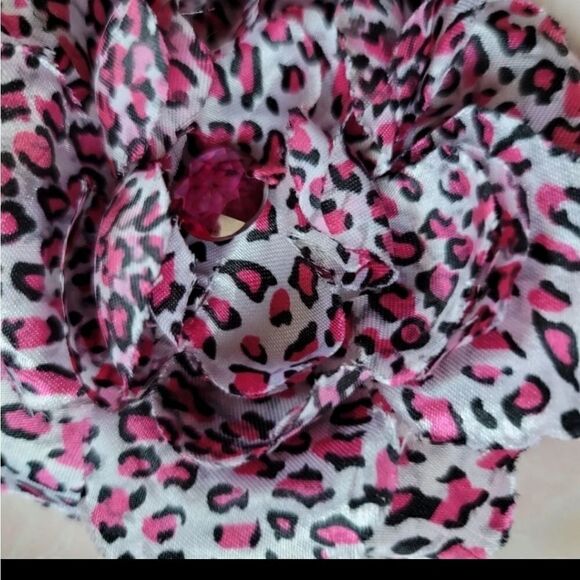 Baby girl newborn beanie knit crochet headband bun - Picture 4 of 4